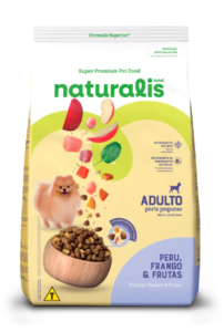 ração naturalis recomendada para mini spitz