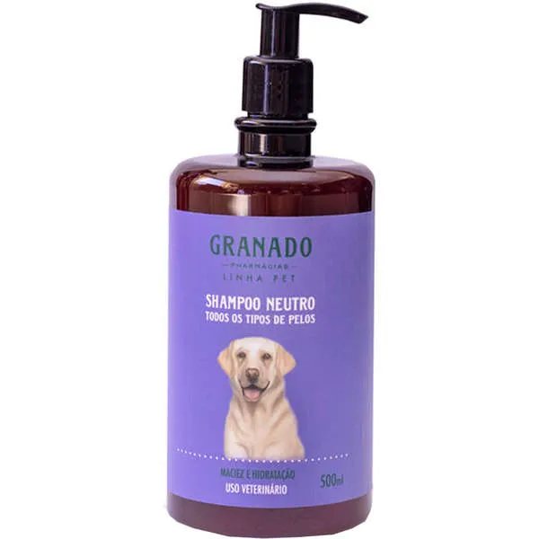 Shampoo Granado Pet natural e suave para gatos filhotes