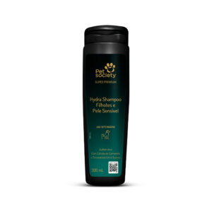 Shampoo Pet Society ideal para banho em filhote de gato com pH balanceado